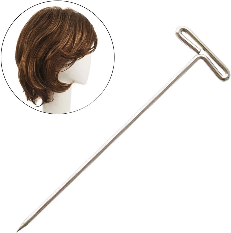T Pins, 50 Pack 2 inch T-Pins, T Pins for Blocking Knitting, Wig