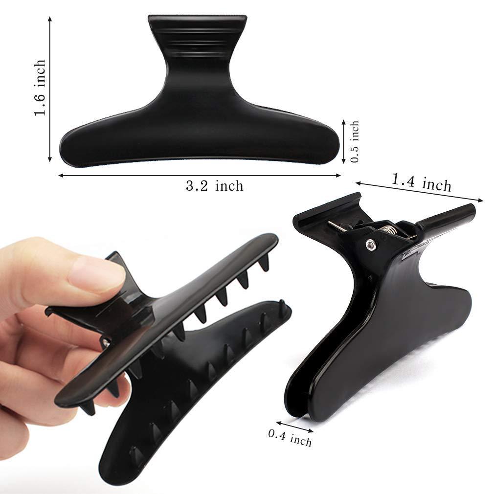 Hair Clips for Styling Sectioning,Hair Claw Clips Clamps, Butterfly