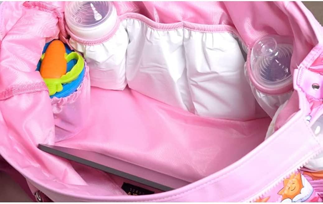 Moodie Teddy Bear Diaper Bag Dispenser With 6 Refills - Baby Poop Bag Holder With Strap