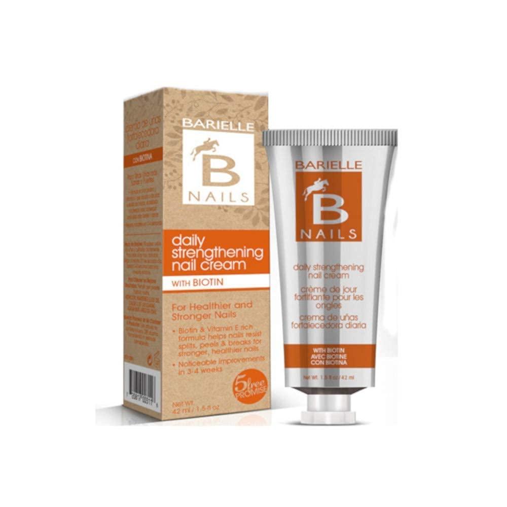 Barielle Nails Daily Strengthening Nail Cream with Biotin 1.5 Ounce