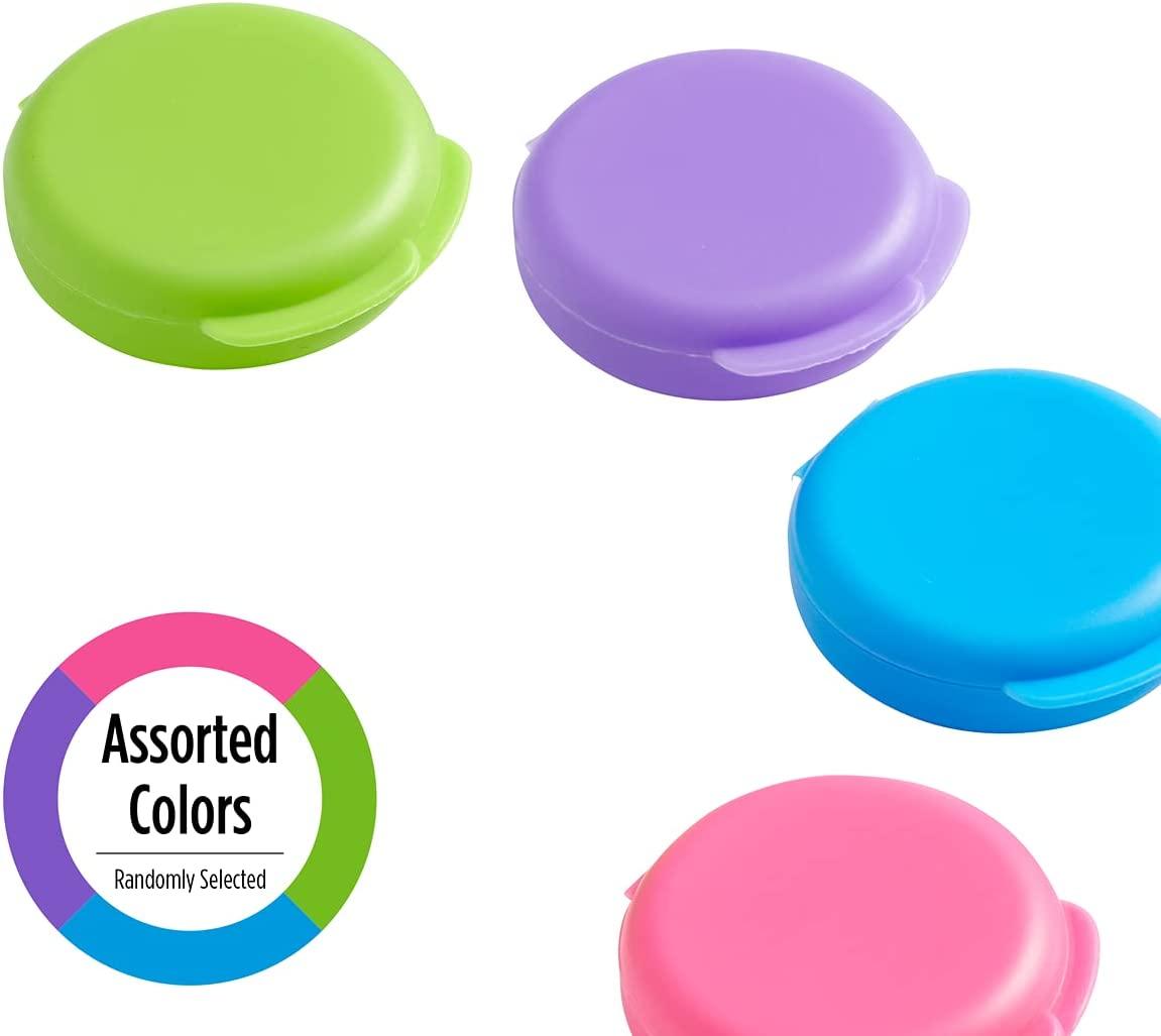 Ezy Dose Daily Round, Portable OnTheGo, Pill Box, Organizer and