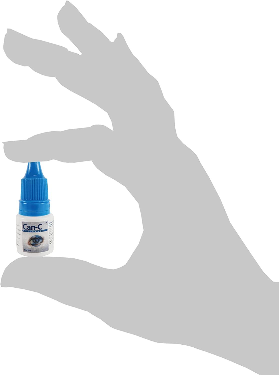 CanC N.A.C. Eye Drops 2 x 5ml Vials Antioxidant Lubricant Eyedrops