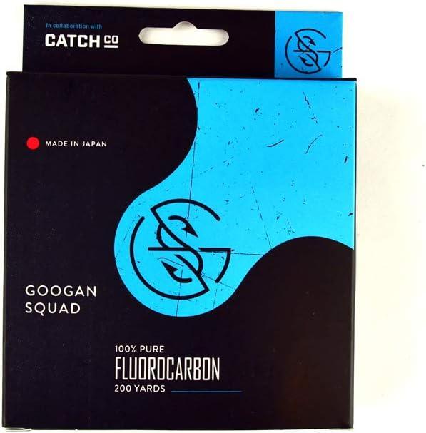 Catch Co Googan Squad 100% Pure Fluorocarbon (Fluoro) Fishing Line