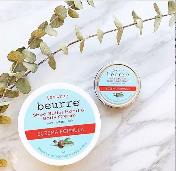 Beurre Shea Butter Eczema Body Cream with Moisturizing Oils Soothing
