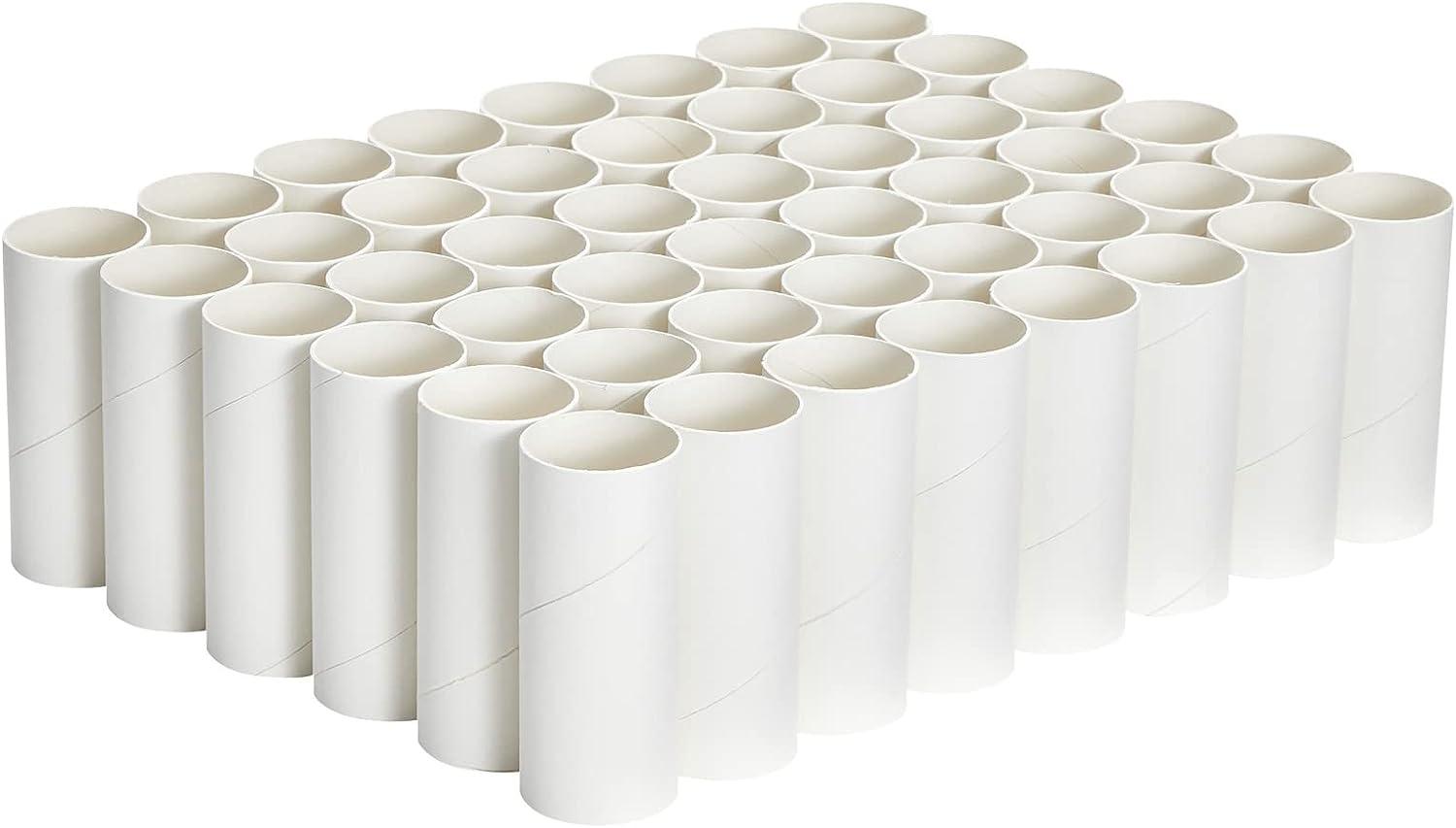 48 Pack Empty Toilet Paper Rolls for Crafts, Brown Cardboard Tubes for DIY,  Classrooms, Dioramas (1.6 x 3.95 in)