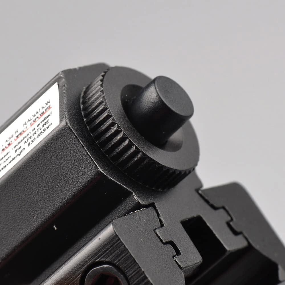 Red Laser Tactical Equipment Hunting Laser Fits 20-22mm Picatinny Rail  Scope Mount Airsoft Pistol Laser with Magnetic Charger