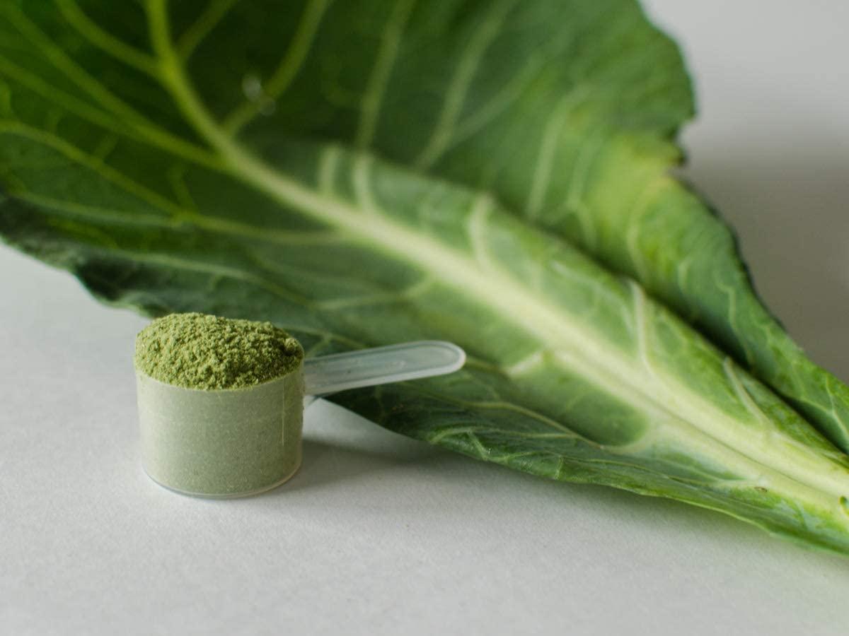 KOYAH Organic USA Grown Collard Greens Powder (Equivalent to 15 Cups