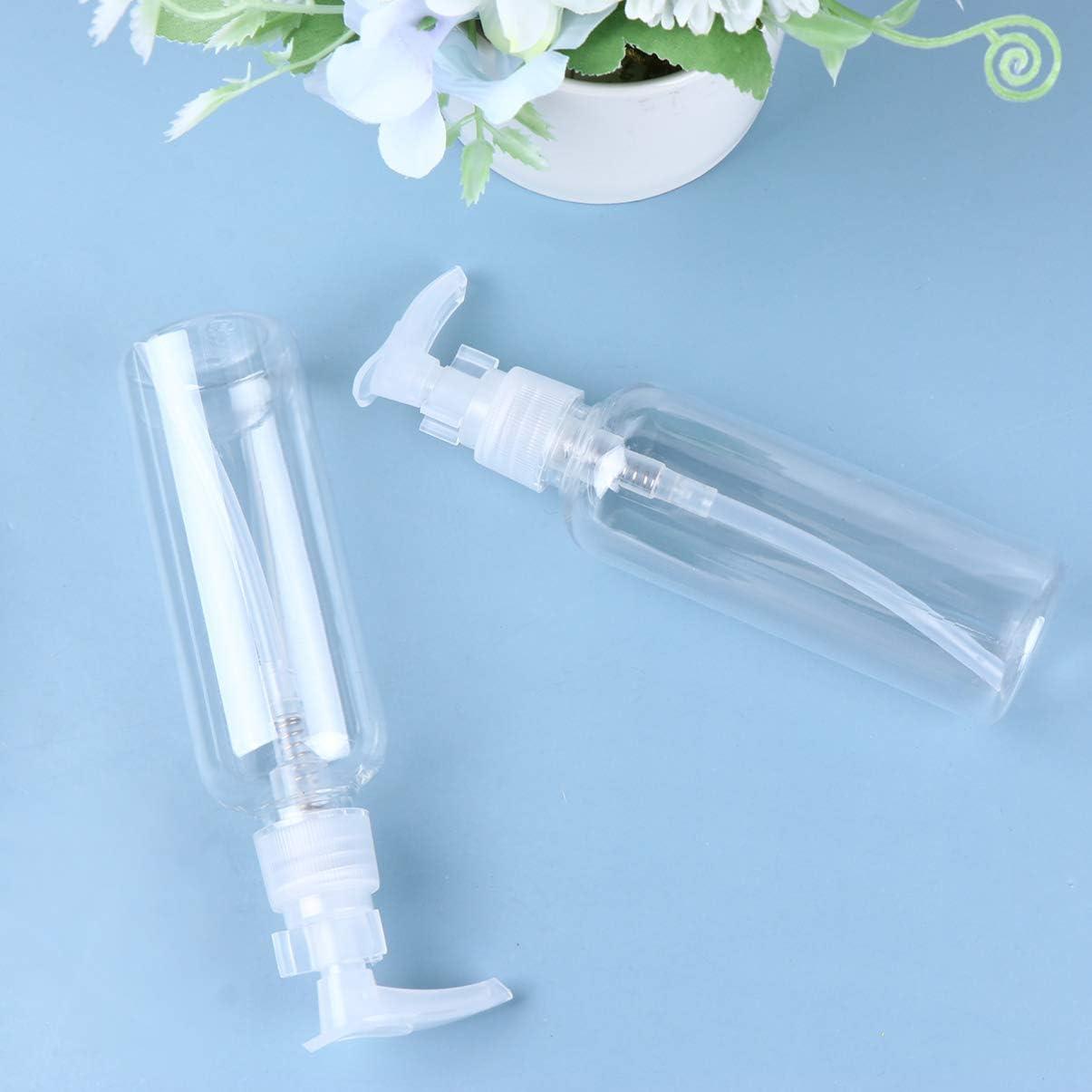 PRETYZOOM 4pcs 100ml Refillable Pump Dispenser Bottles - Lotion ...