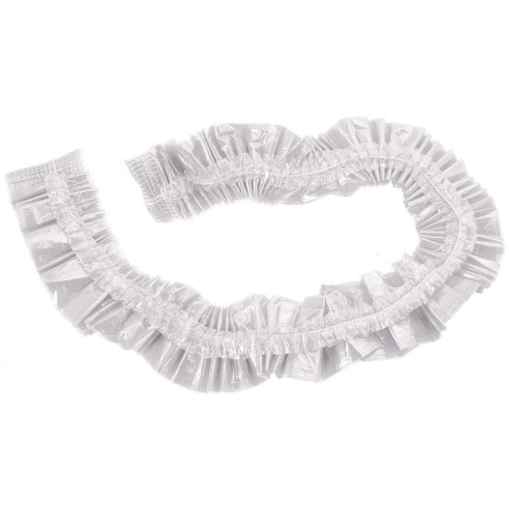 ForPro Basics Spa Liners, Clear, Fit All Pedicure Spas, Disposable