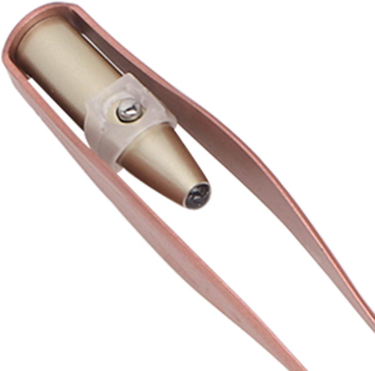 Ear Wax Removal Light Earpick Visible Rose Gold Full Polishing with