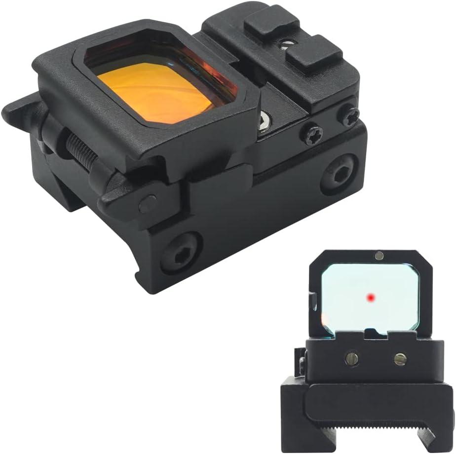 Micro Flip Up Reflex Red Dot Sight (RMR Pistol Cut) 3MOA Compact Red
