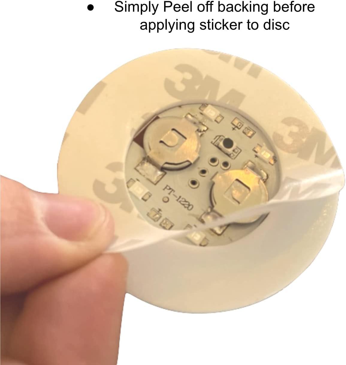 Birdi Disc Golf LED QuadLite Lights Bright Glow Night Disc Golf 8