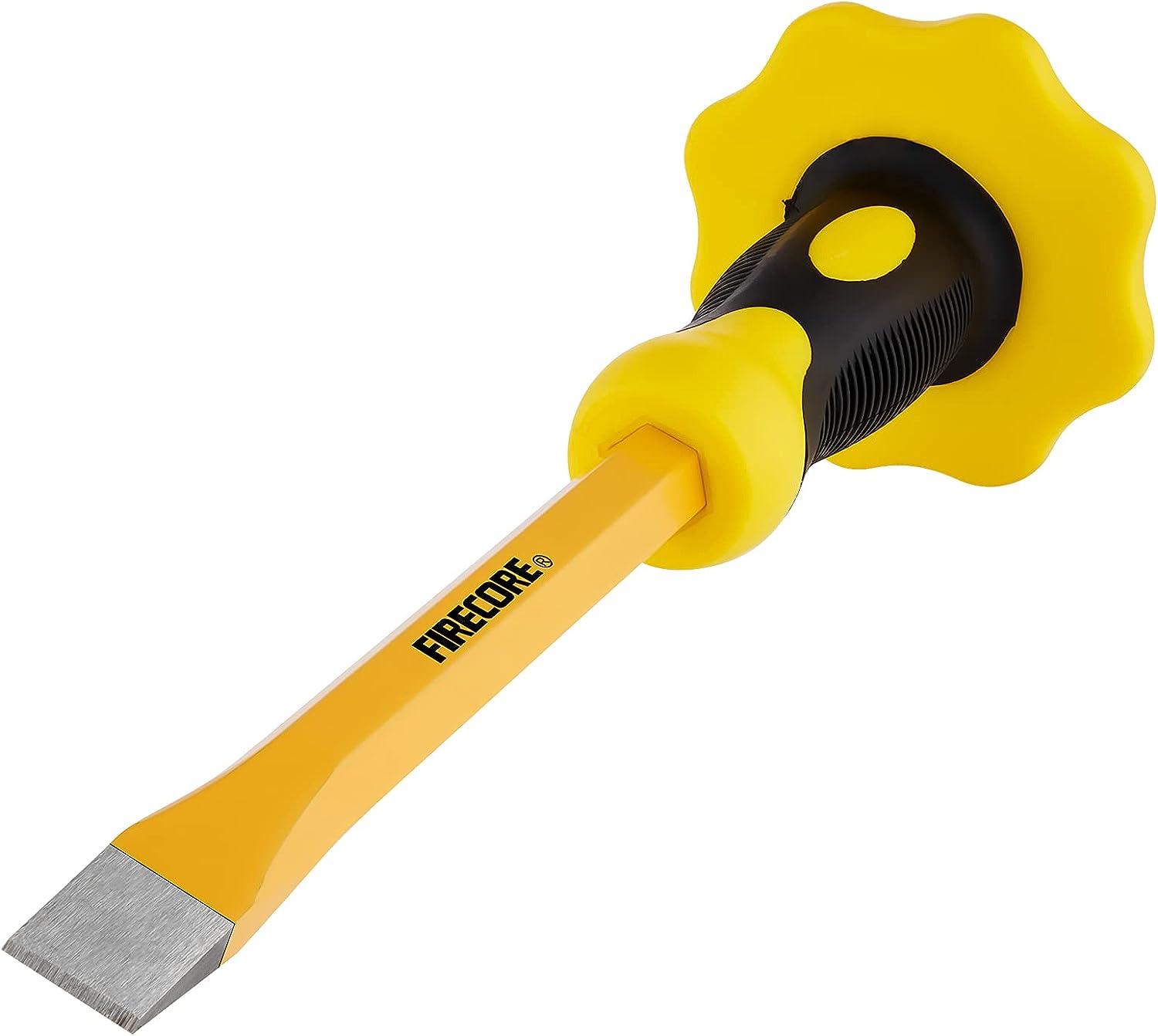 Firecore FS305F Masonry Chisel with Hand Guard 12 inches Heavy Duty