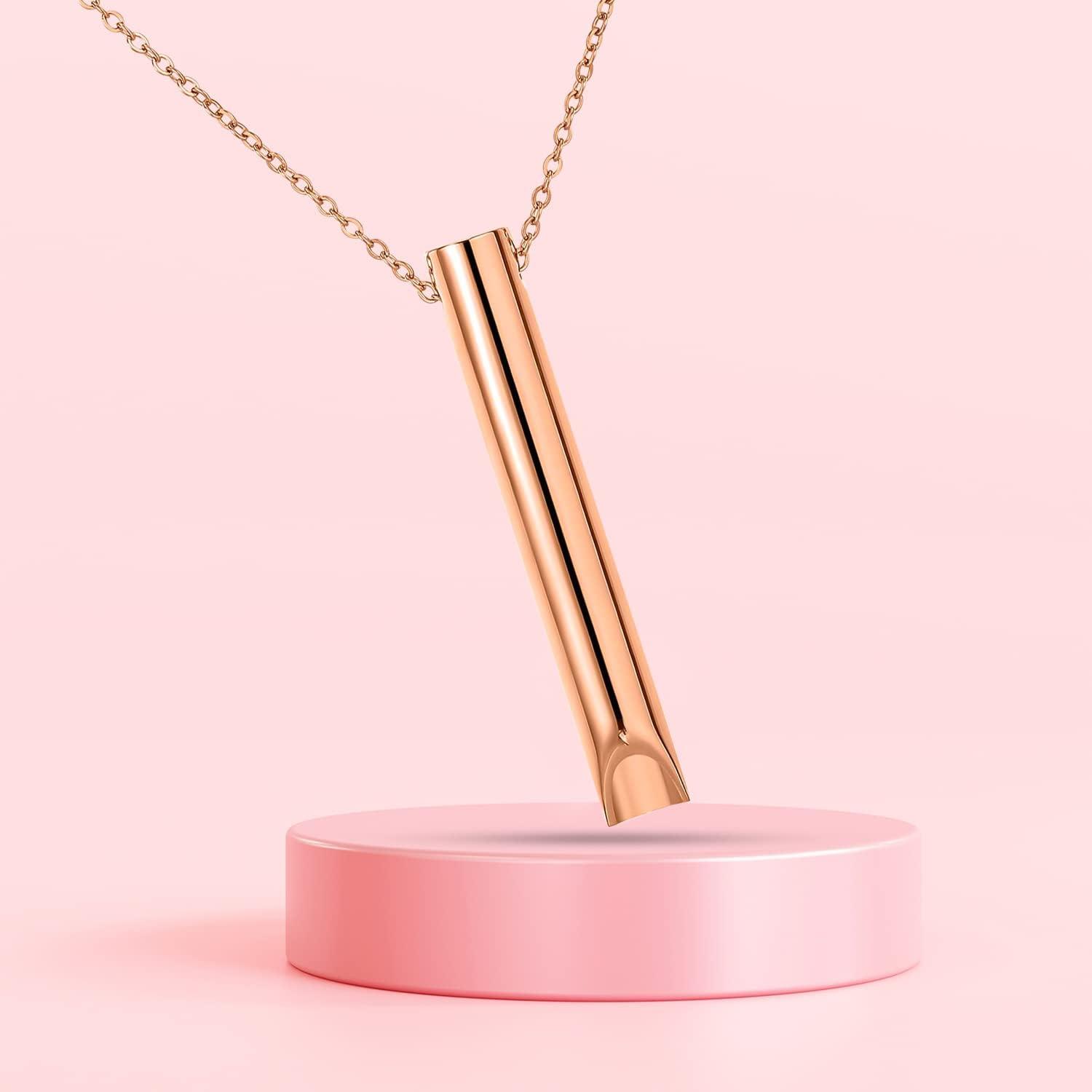 KHOSHEA Anxiety Stress Reducer Necklace Calmigo Calming Device