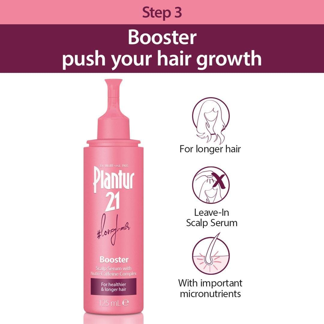 Plantur 21 Longhair Shampoo, Conditioner & Hair Serum Set for
