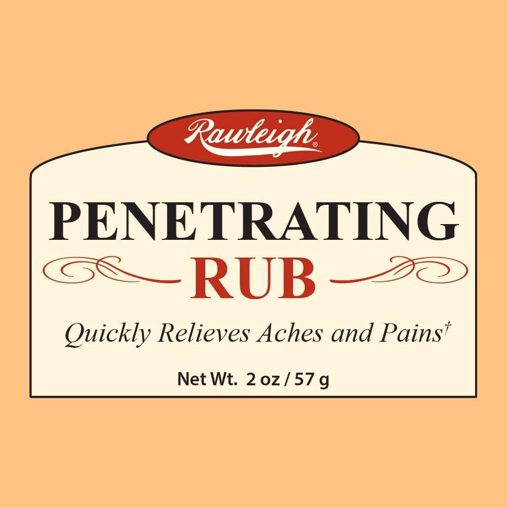 Rawleigh Rub 2 oz Balm for Back, Knee & Sciatica Pain