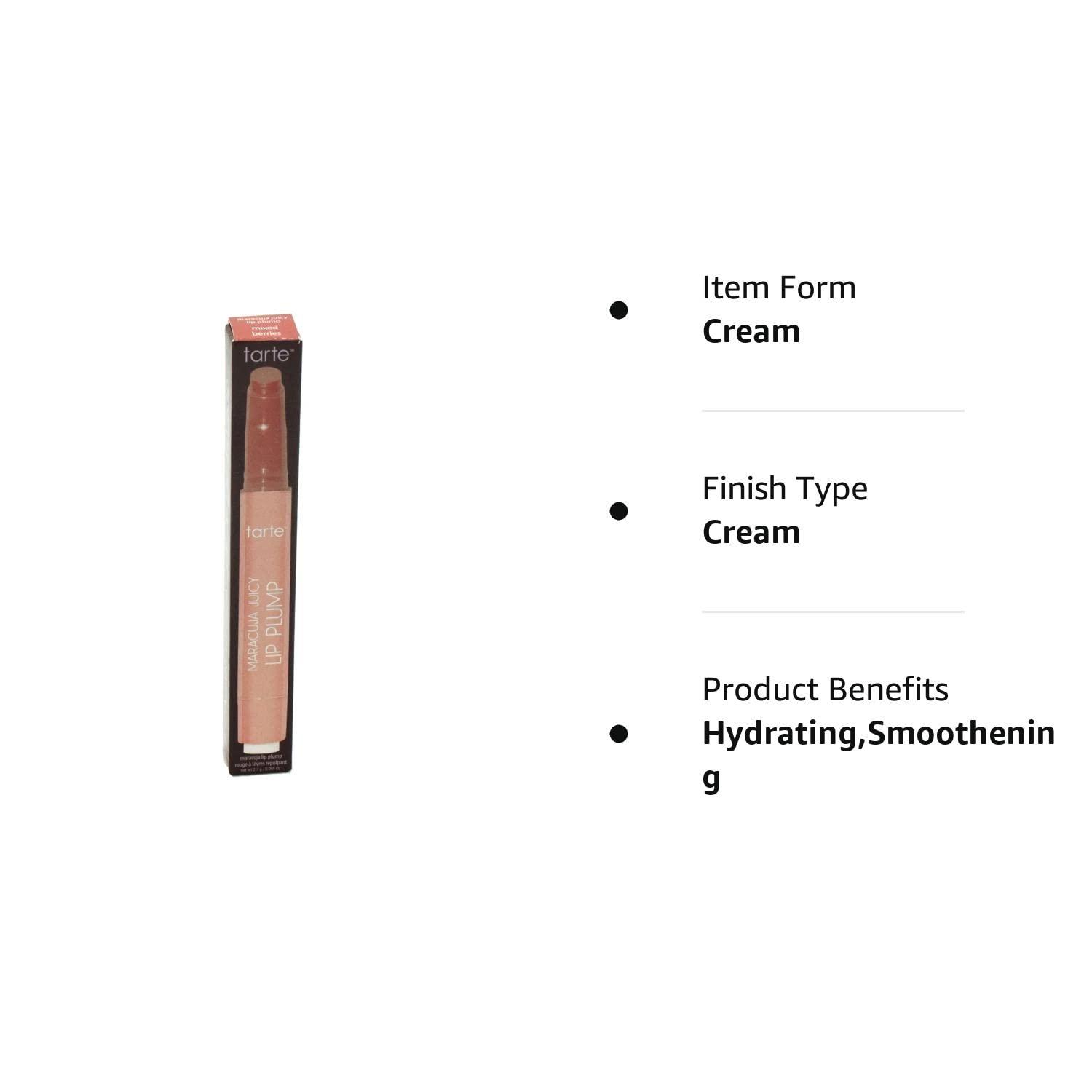 Tarte Maracuja Juicy Lip Plump Mixed Berries Hydrating Lip Plumper