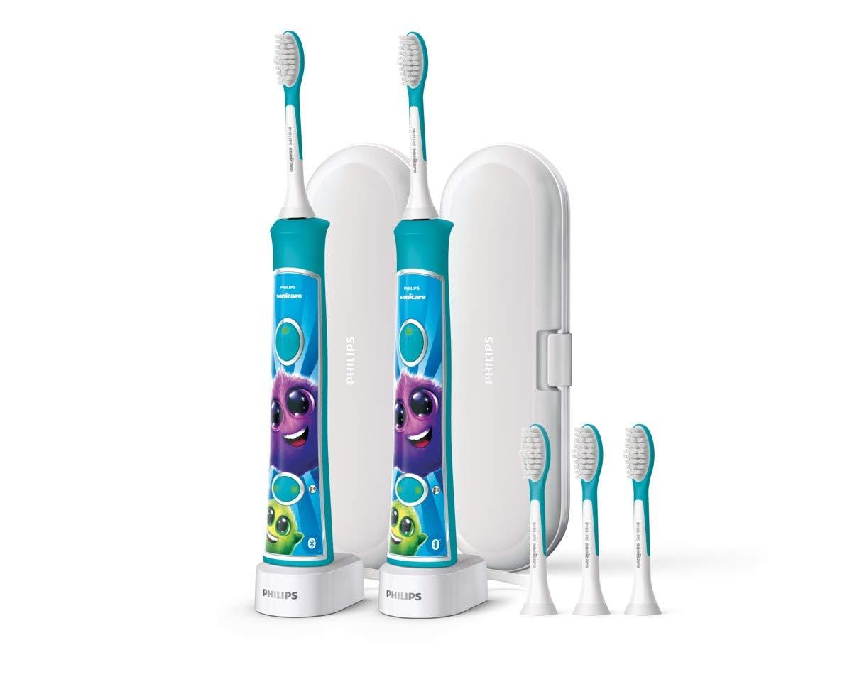 Philips Sonicare Kids Rechargeable Toothbrush with Bluetooth 2Pack