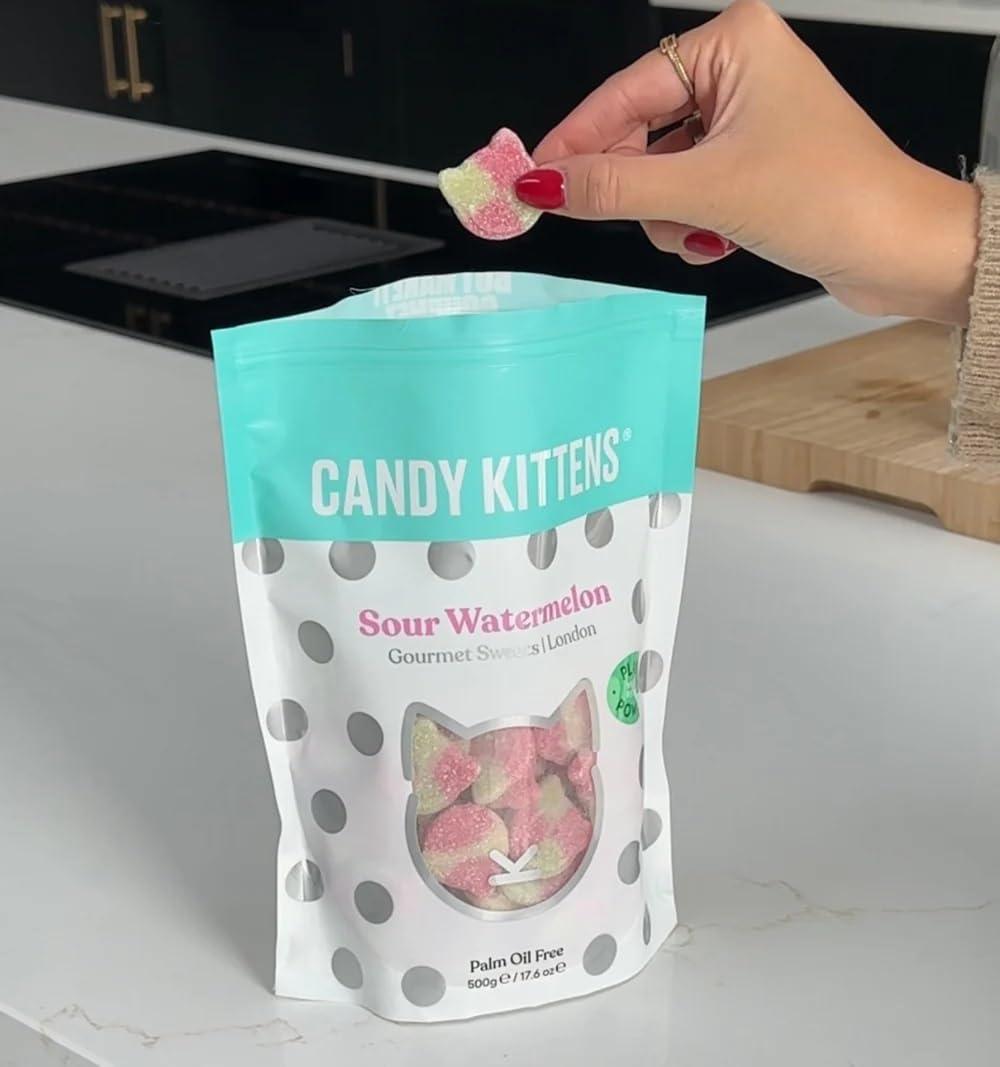 Candy Kittens Sour Watermelon 140g X2 Sour Watermelon gourmet sweets