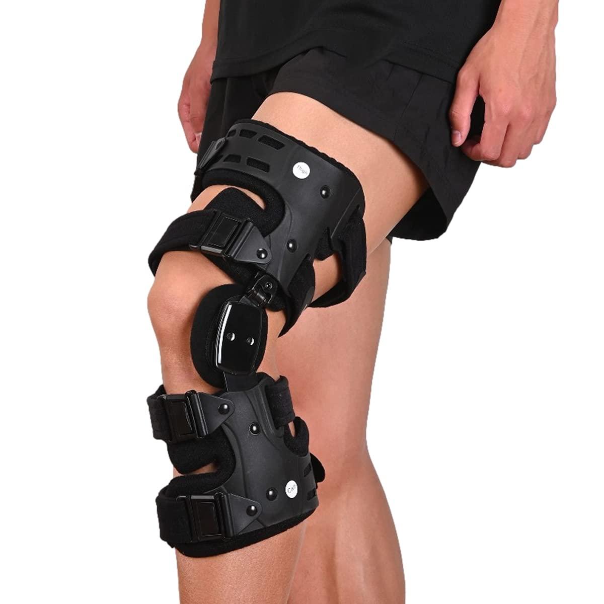 Komzer OA Unloader Knee Brace, Osteoarthritis Adjustable ROM ...