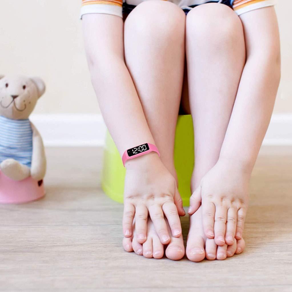 Evibra 10 Alarm Vibrating Medical Reminder Watch with Timer Pink