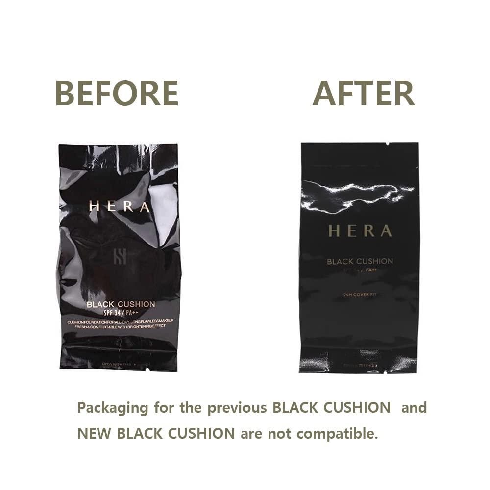 Hera Black Cushion SPF34/PA++ 15g Refill (23 Beige) - Top-rated