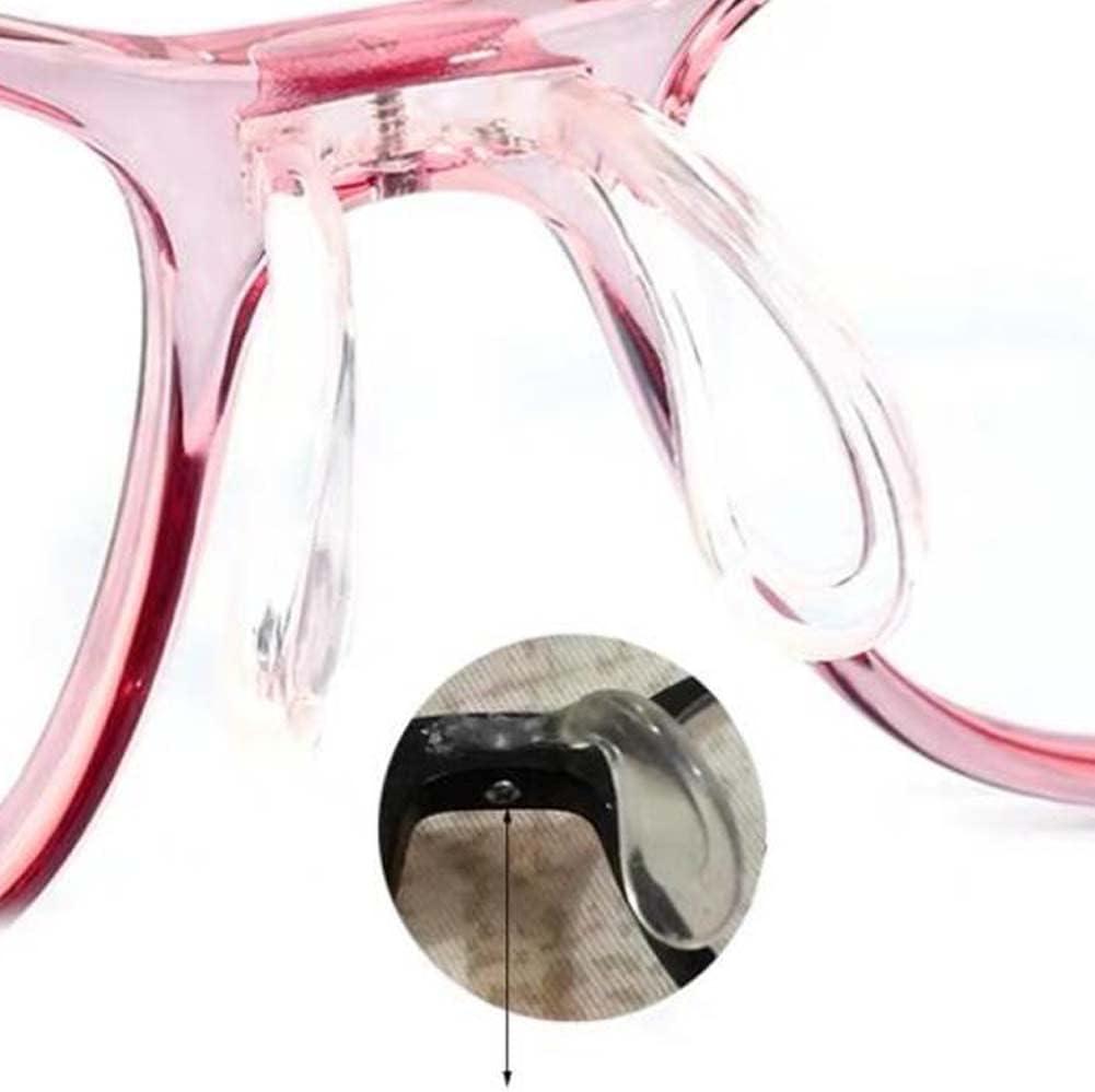 Replacement Nasal Pillows for Glasses 2pc Black Silicone Nose