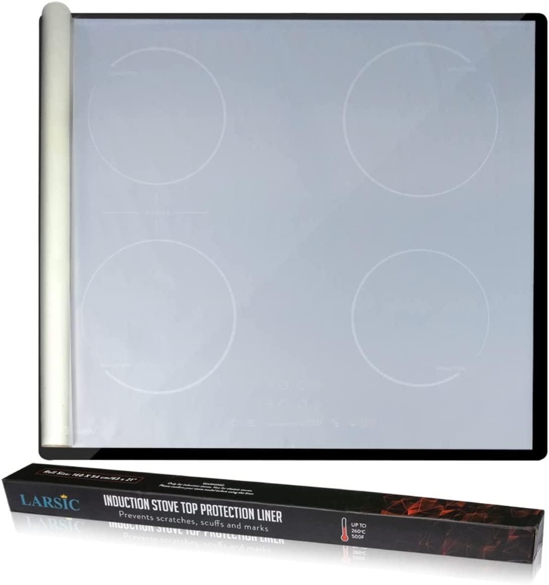 Large Induction Mat Stove Protector Liner Under Induction Pans While