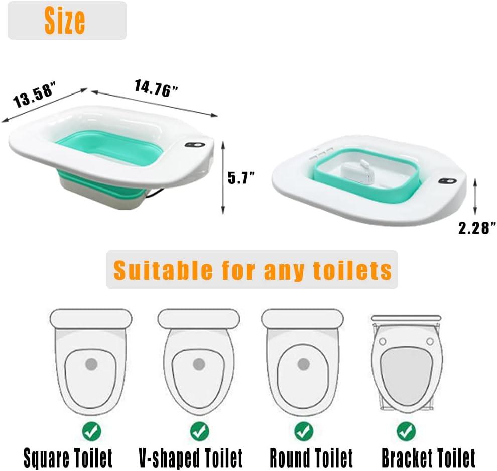 Auto Revivo Upgraded Electric Sitz Bath for Hemorrhoids & Postpartum