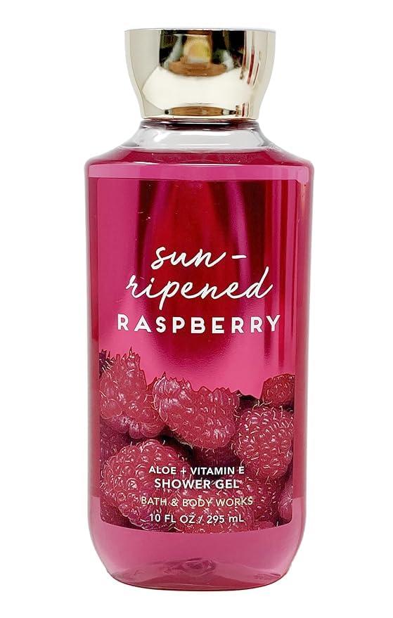 Bath and Body Works Sun-Ripened Raspberry Duo Gift Set Full Size