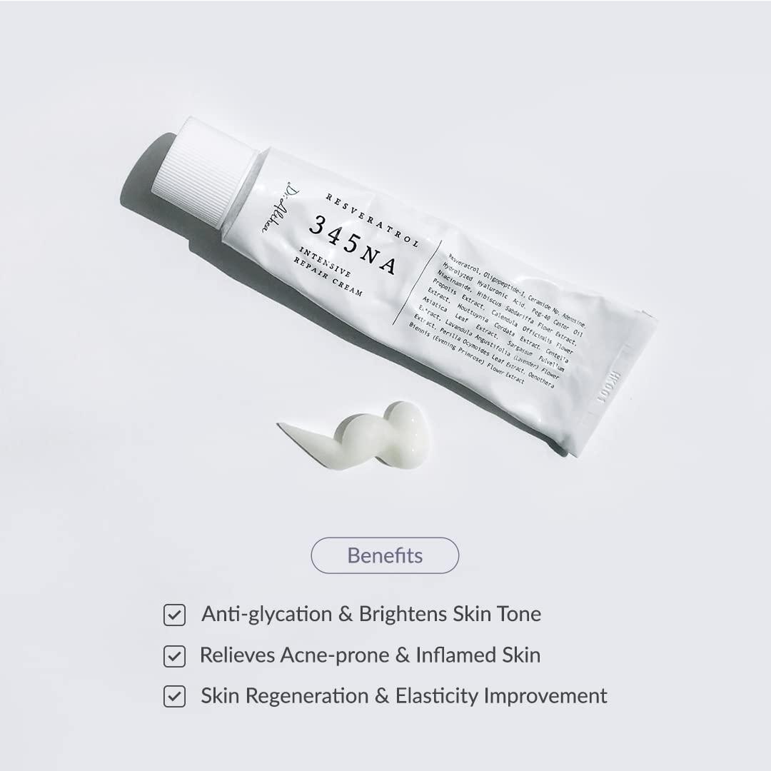 Dr.Althea Resveratrol 345NA Intensive Repair Cream Vegan & Cruelty free Skin regeneration