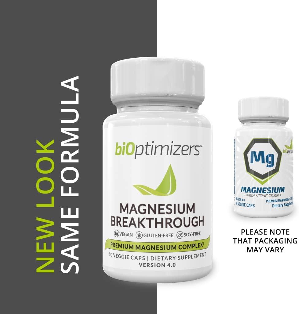7 Forms Of Magnesium In One Pill Magnesium Breakthrough Supplement 4.0 - Natural Sleep and Brain Support