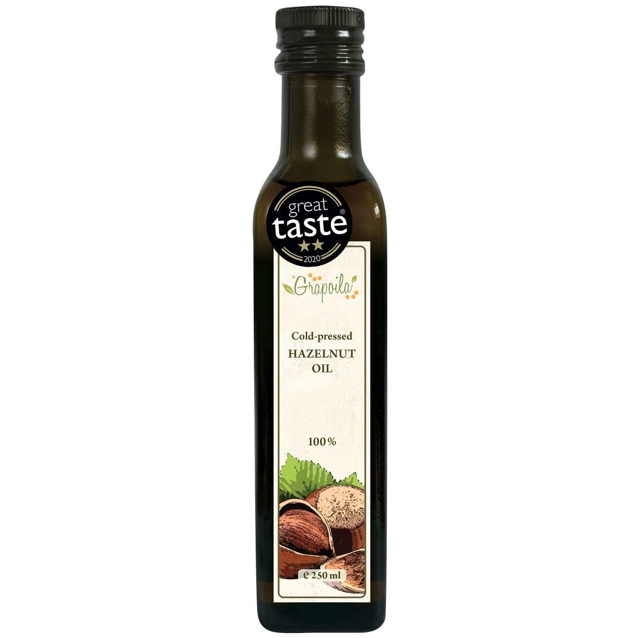 Cold Pressed Hazelnut Oil 250ml Great Taste Award Winner Cooking Oil