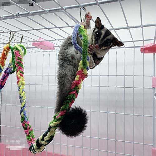 RIOUSSI Handmade Sugar Glider Toys for Climbing Exercising Jungle