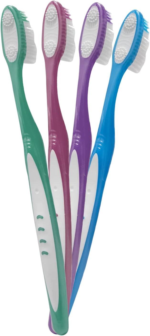 Vivid OraBrush Premium Quality Nylon Filament Toothbrushes Softer