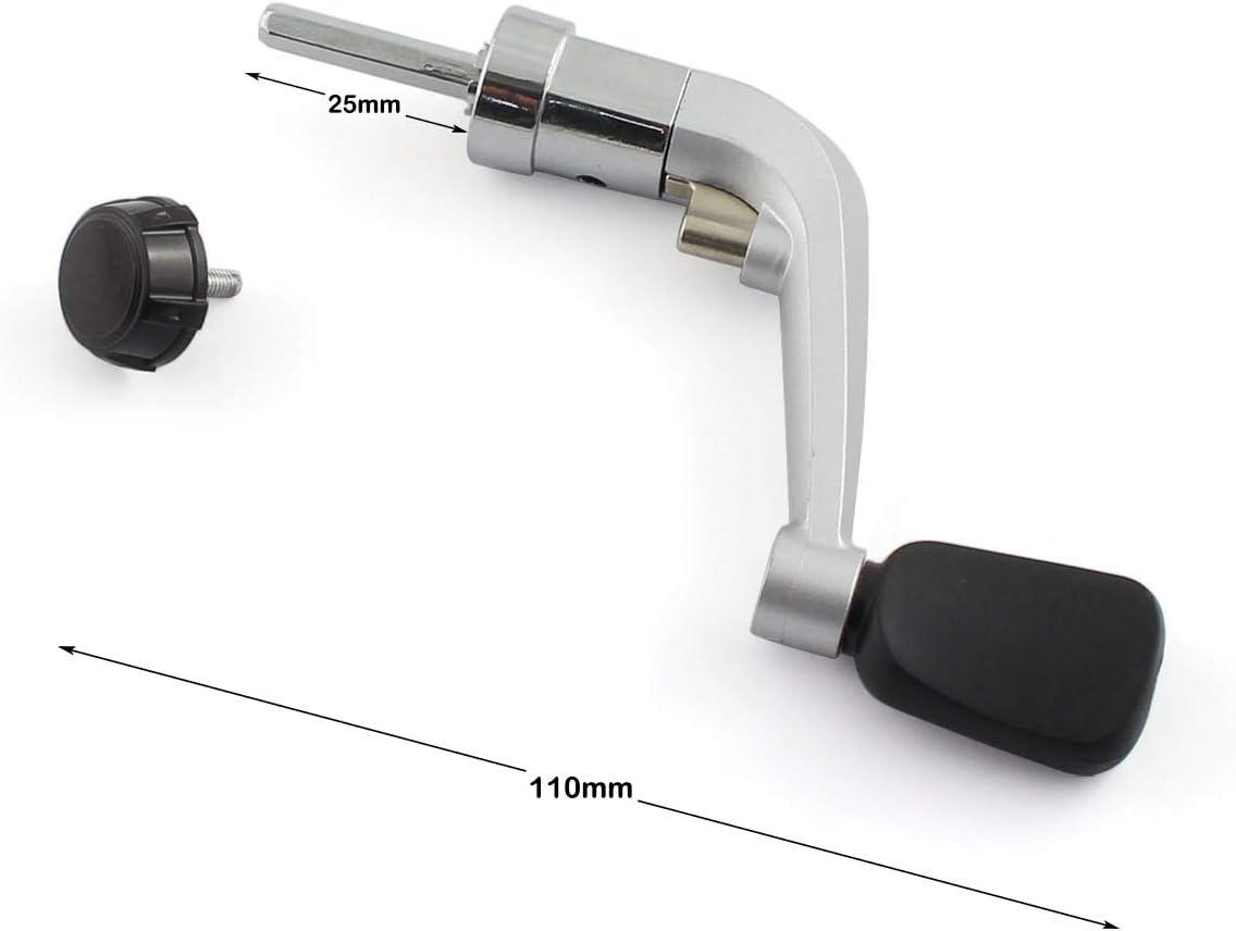 Heyous Stainless Steel Fishing Spinning Reel Handle Replacement Part Fishing Acc