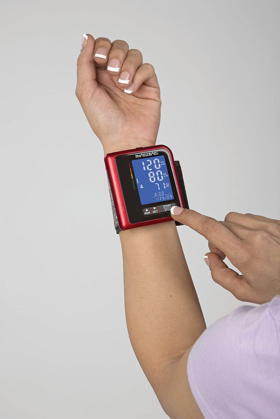 Smartheart Digital Blood Pressure Monitor - Adult Wrist Cuff