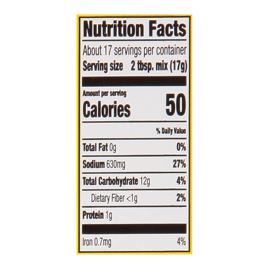 Zatarain's Seasoned Fish Fry Breading Mix, 10 oz (Pack of 12)