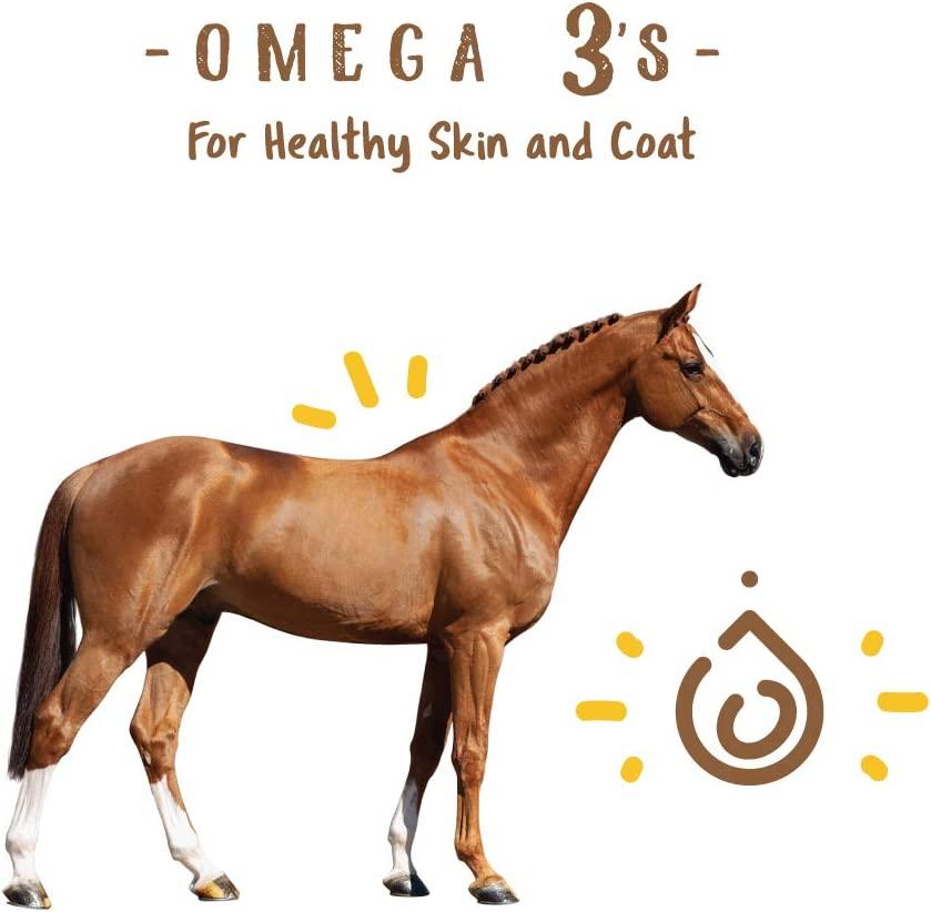 Manna Pro Simply Flax for Horses Omega3 Fatty Acids from Flaxseed 8 Pounds