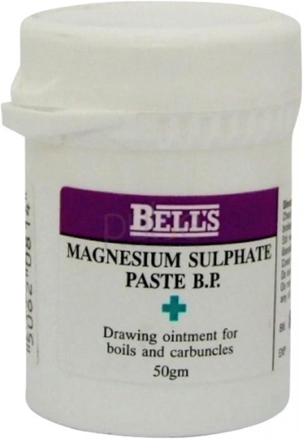Bell's Magnesium Sulphate Paste B.P. 50gm Fastacting Relief for Skin Irritations