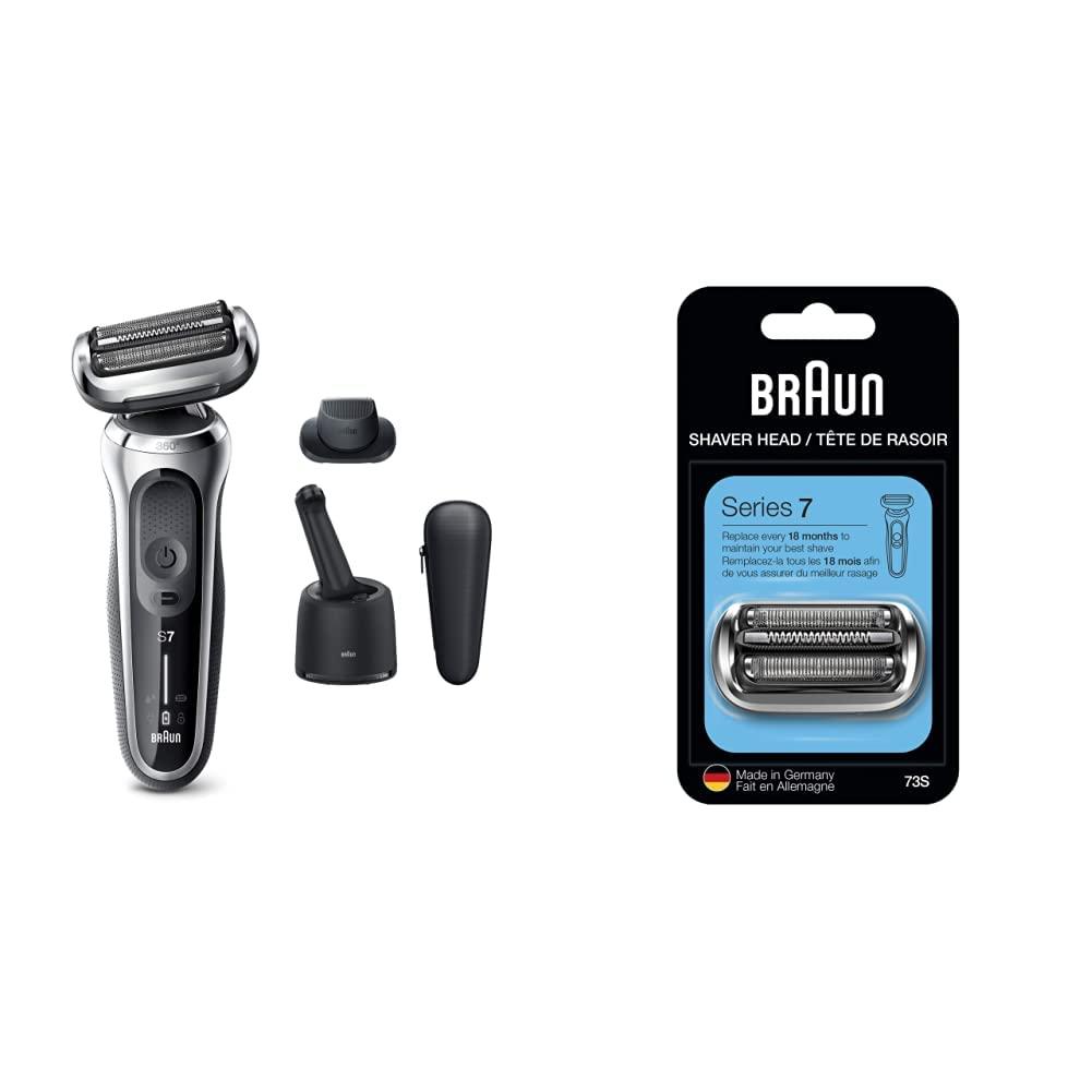 Braun Series 7 Electric Razor & Replacement Head Flex Head Foil