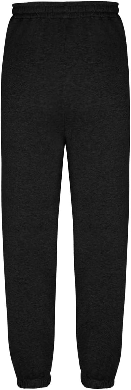 COJCOIHN Women's Joggers Pants Lightweight Running Sweatpants with Pockets  Athletic Tapered Casual Pants for Workout,Lounge C-black Large