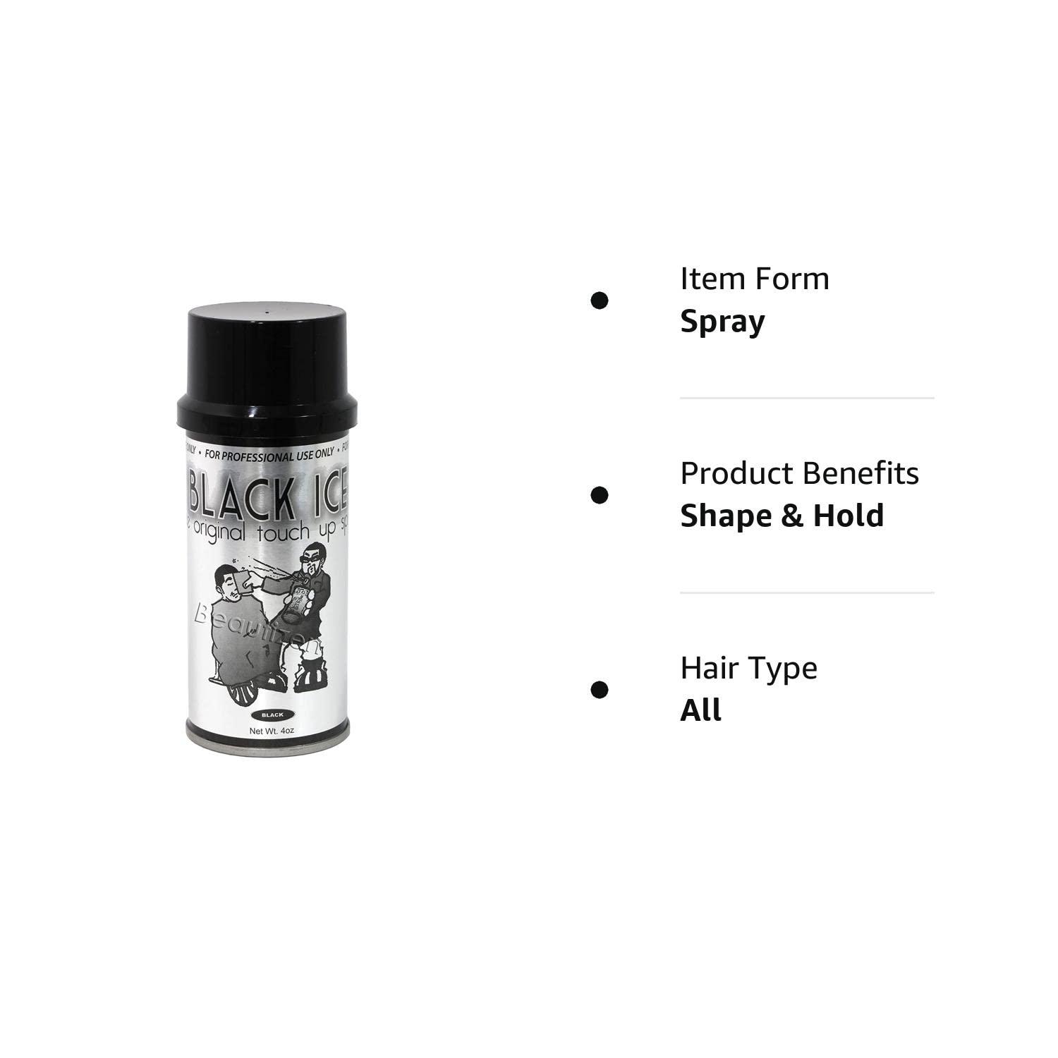 Black Ice The Original Touch Up Spray 4 oz 4 Ounce (Pack of 1)