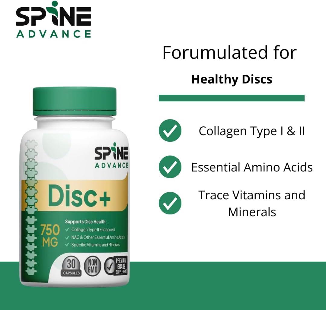 Disc+ Spinal Disc Health Supplement Glucosamine Chondroitin
