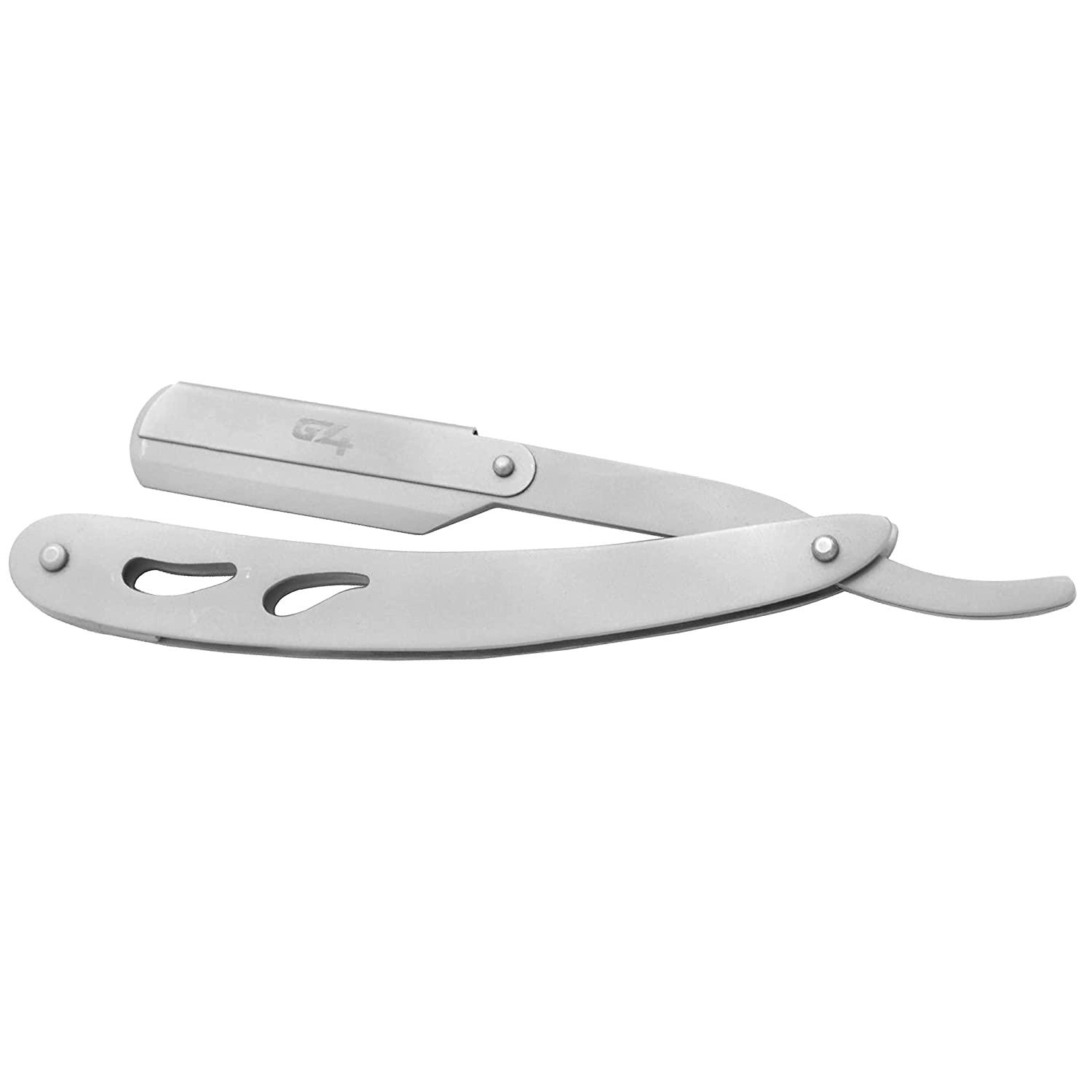 G4 Stainless Steel Straight Edge Barber Shaving Razor Blade for Close