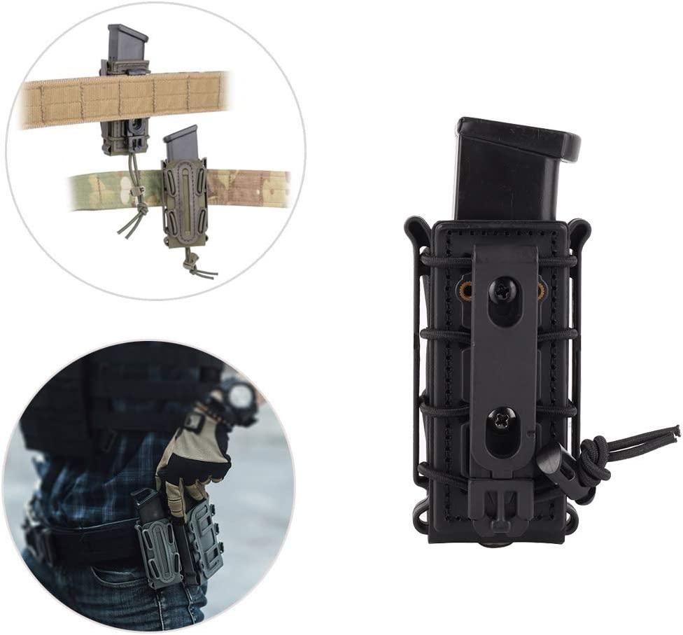 Hunting Molle Magazine Pouch Carrier 5.56 7.62 Fast Mag Flexible Rifle AK 74 AKA 47 AR M4 9mm Pistol GL Magazine Holder