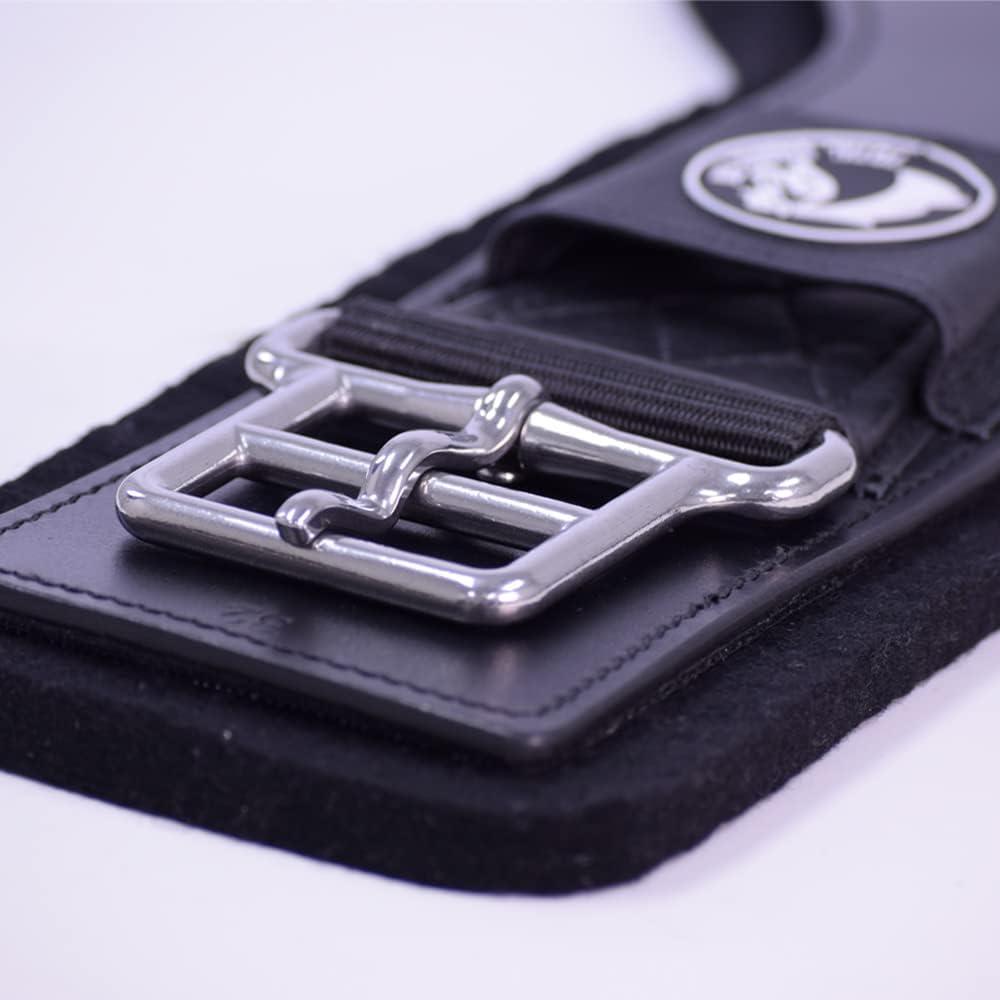 Sangle Western Air Flex Avec Anneaux Centraux Inox - Taille 32 - Rembourrée Néoprène