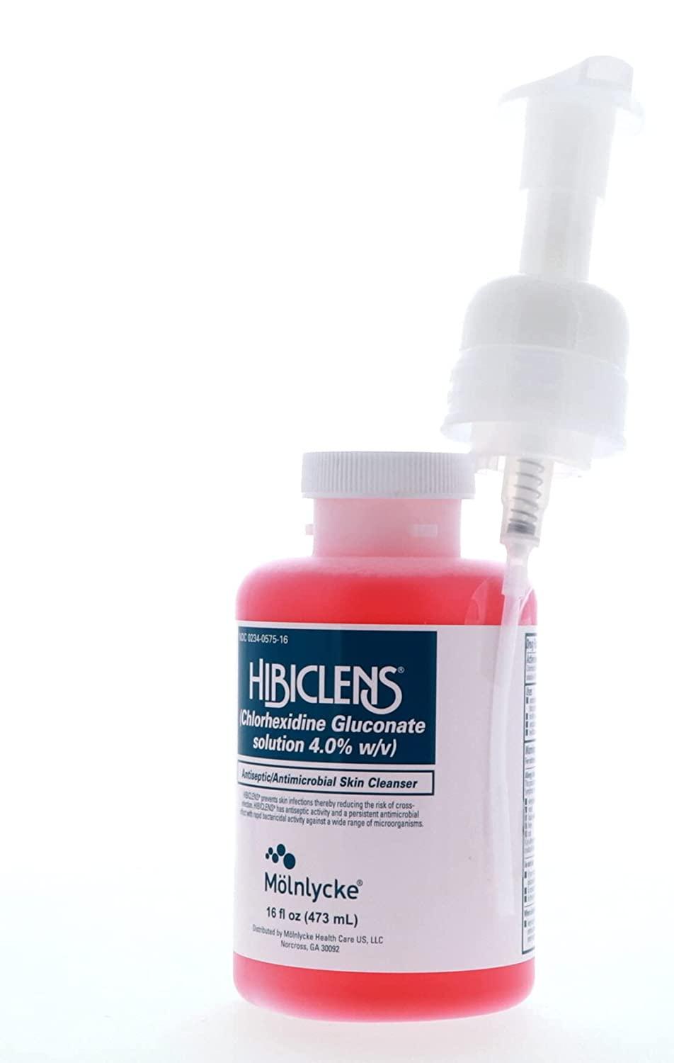 Molnlycke Health Care Hibiclens Liquid Antiseptic 16 Oz with Hand Pump