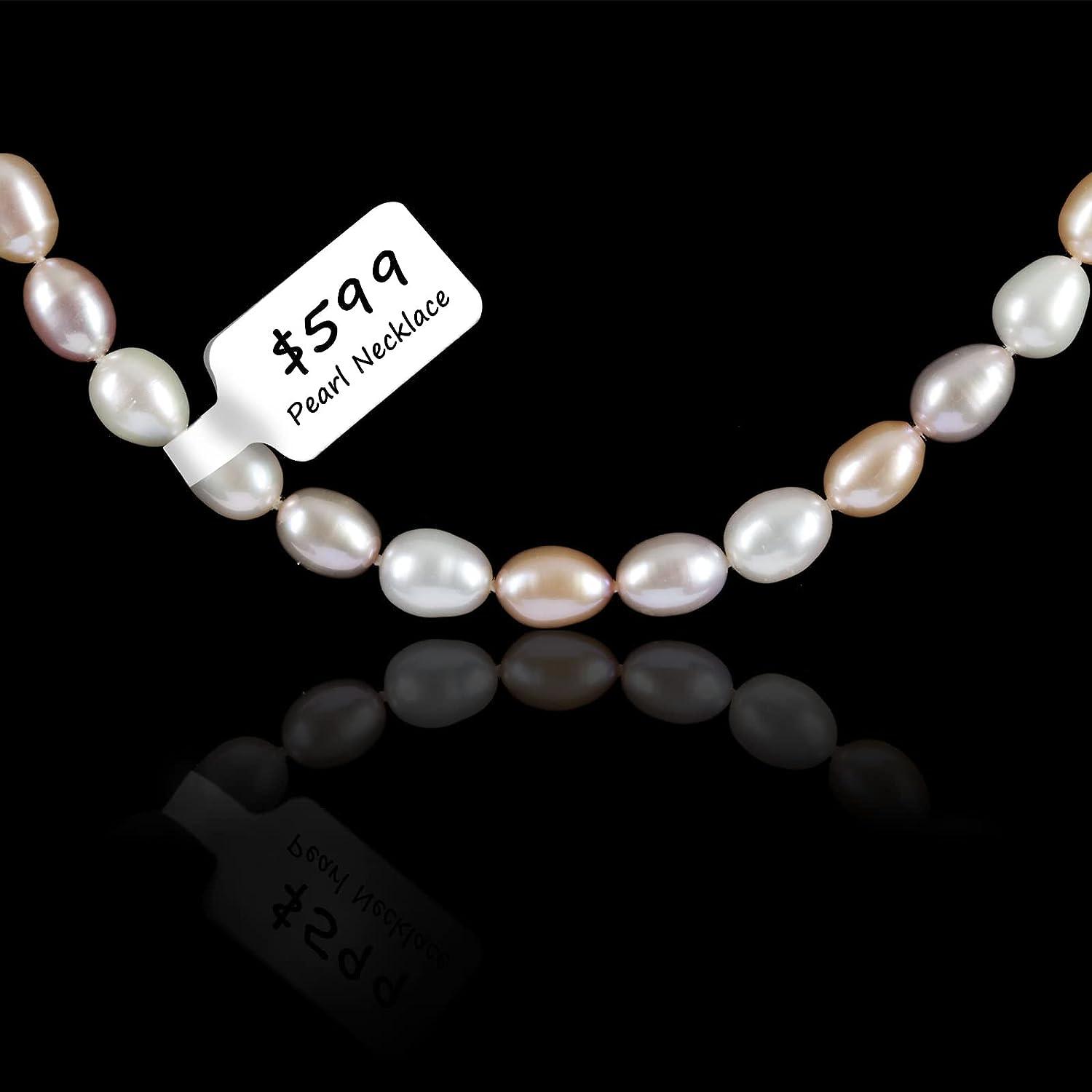  Blank Jewelry Price Tags Stickers White Jewelry Price