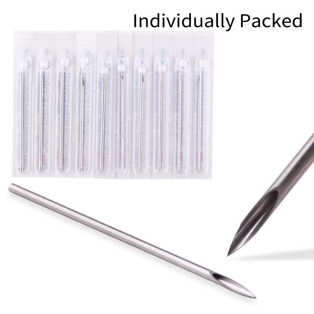 Ear Nose Piercing Needles TC Mix body piercing needles 12g.14g.16g
